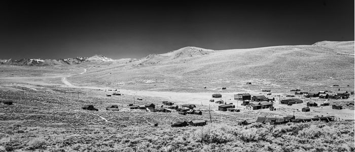 Bodie Ghost Town (B&W)