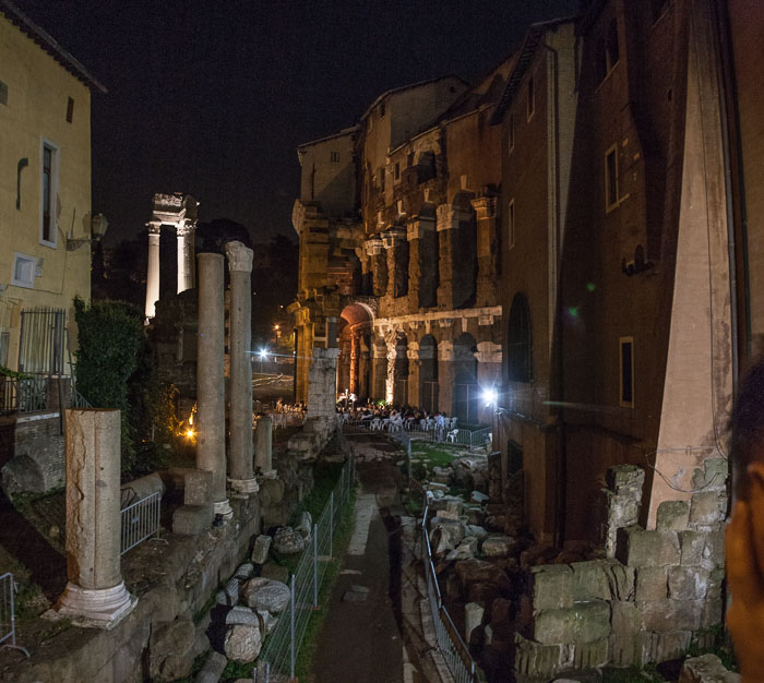 Rome after dark