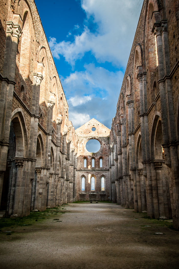 San Galgano Abbey and the hermitage of Montesiepi San Galgano Abbey and the hermitage of Montesiepi